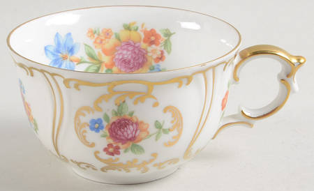 Old Dresden Design Flat Cup