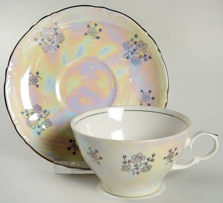 KHL64 Flat Cup & Saucer Set