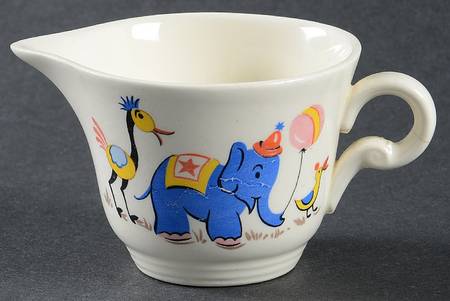 Circus Set Child's Creamer