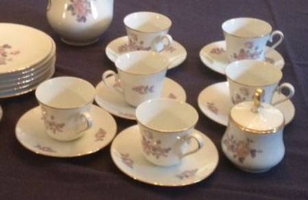 KAI45 Flat Cup & Saucer Set