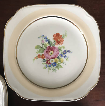 KNO949 Square Salad Plate