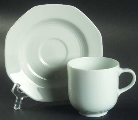 KAI13 Flat Cup & Saucer Set by Kaiser