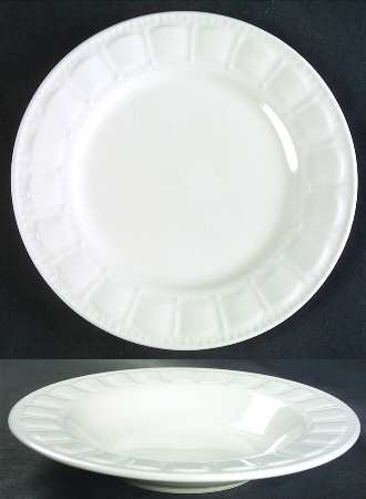 Preston White Rim Soup Bowl