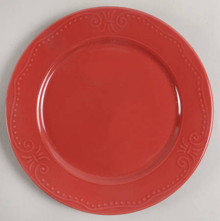 Isabella Cinnamon Salad Plate