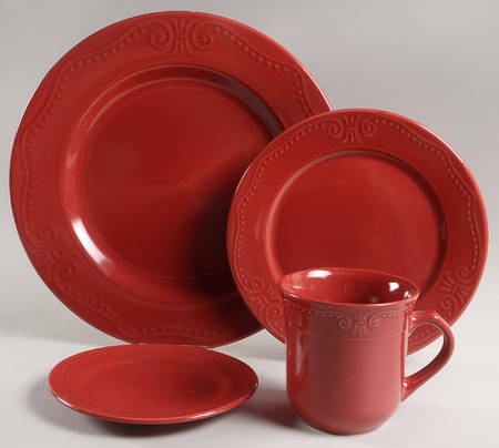 Isabella Cinnamon 4 Piece Place Setting