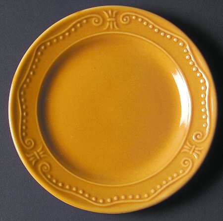 Isabella Mustard Bread & Butter Plate