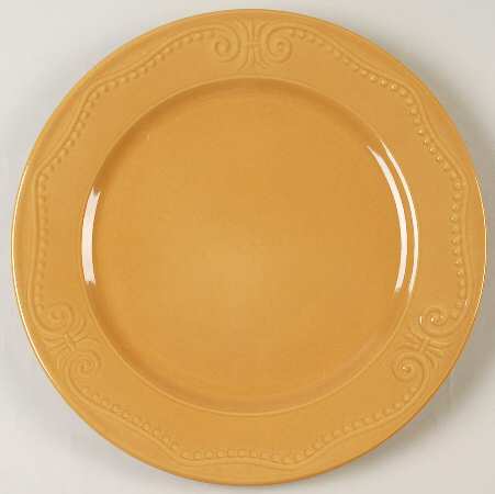 Isabella Mustard 12" Chop Plate (Round Platter)