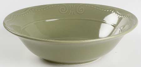 Isabella Sage Green 9" Round Vegetable Bowl