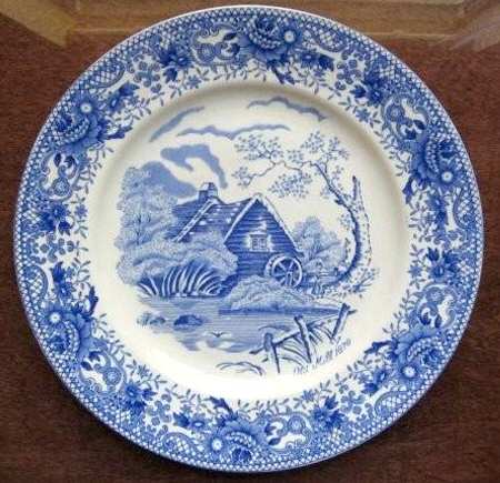 Old Mill Dinner Plate