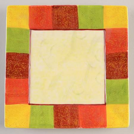 KIH13 Square Salad Plate