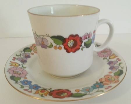KA1 Flat Cup & Saucer Set