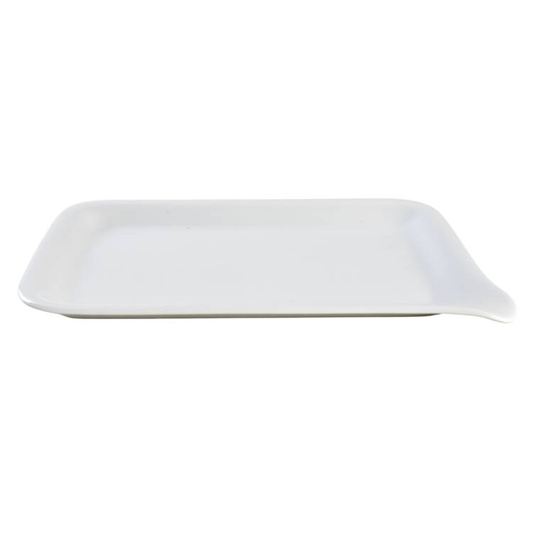 Cumulus (All White) Rectangular Tray 11" by Kahla