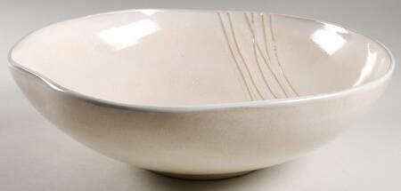 Linen 13" Round Serving Bowl