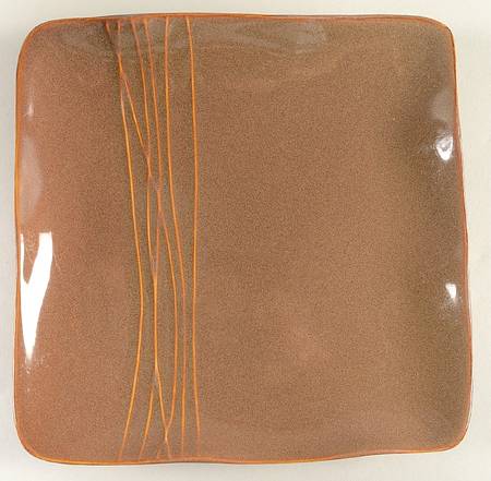 Sienna Square Salad Plate