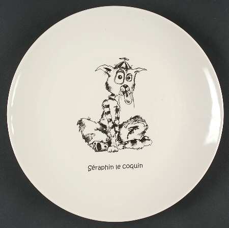 Cats of Paris Dinner Plate