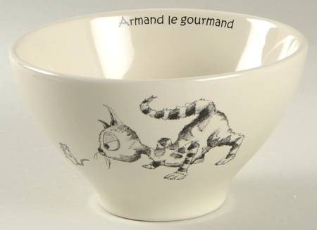 Cats of Paris Soup/Cereal Bowl