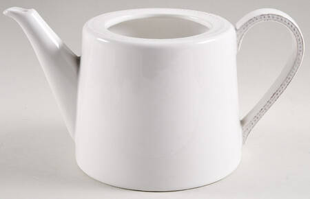 Rhone White Teapot No Lid