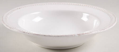Rhone White Large Rim Soup Bowl