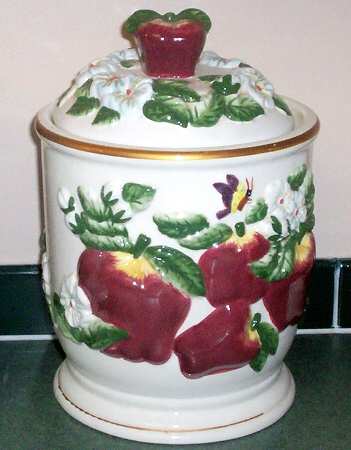 Apple Large Canister & Lid