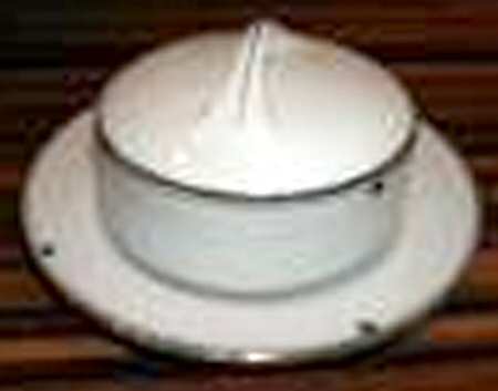 27168 Round Covered Butter