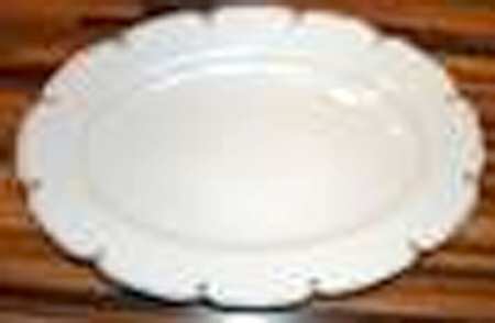 27168 12" Oval Serving Platter