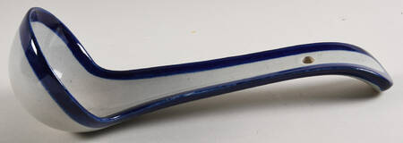 Guadalajara Blue Tureen Ladle