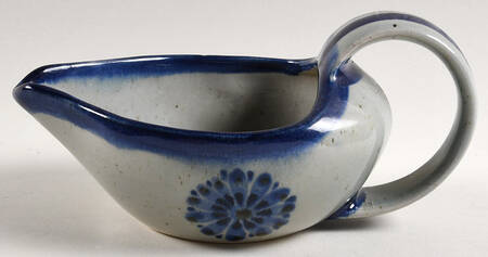 Guadalajara Blue Gravy Boat