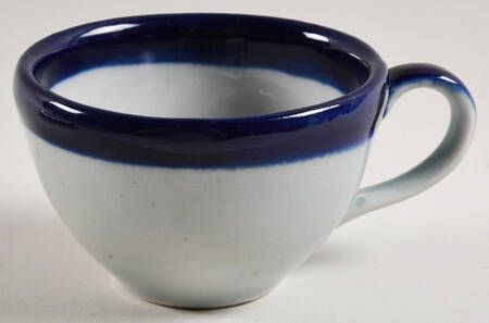 Guadalajara Blue Flat Cup