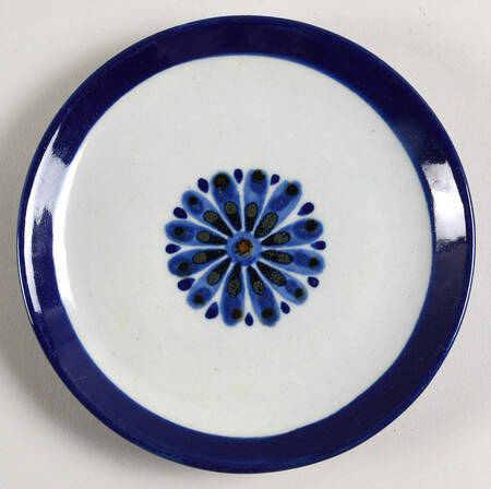 Guadalajara Blue Bread & Butter Plate