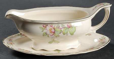 KNO1046 Gravy Boat & Underplate/Relish