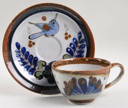 KE13 Flat Cup & Saucer Set