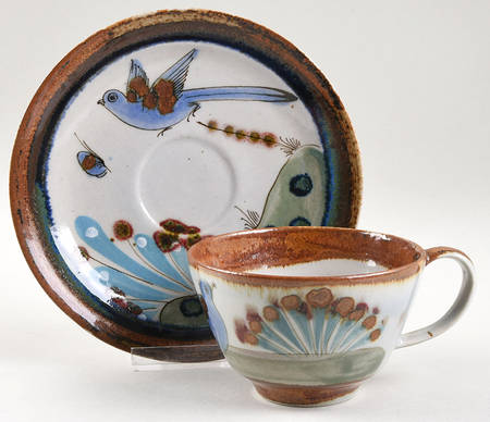 KE13 Flat Cup & Saucer Set