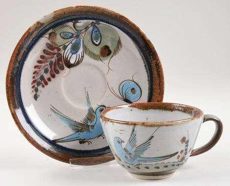KE13 Flat Cup & Saucer Set