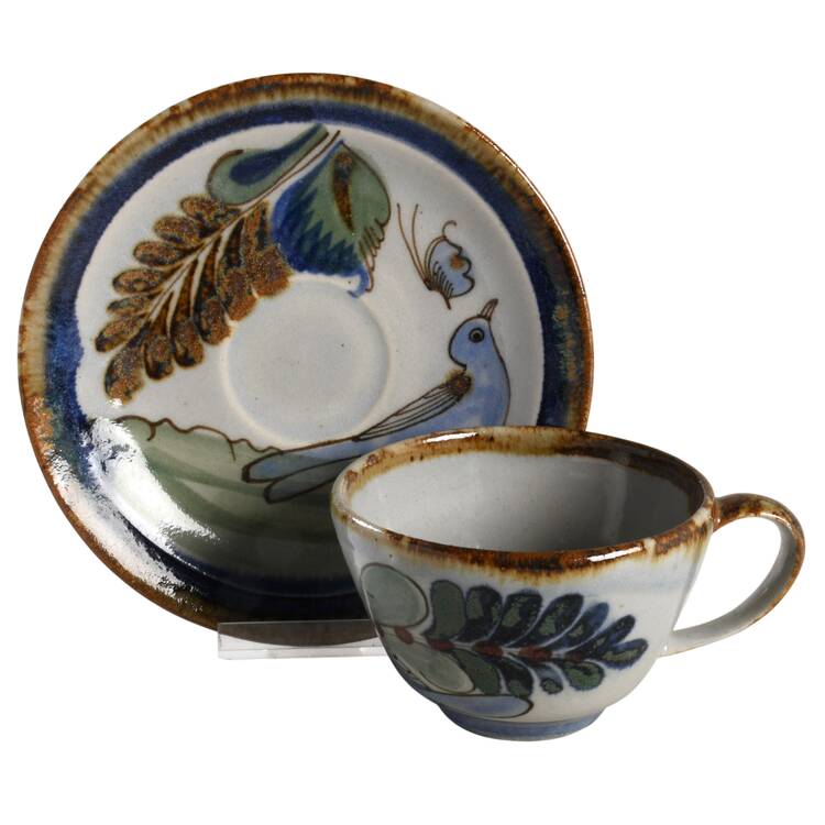 KE13 Flat Cup & Saucer Set