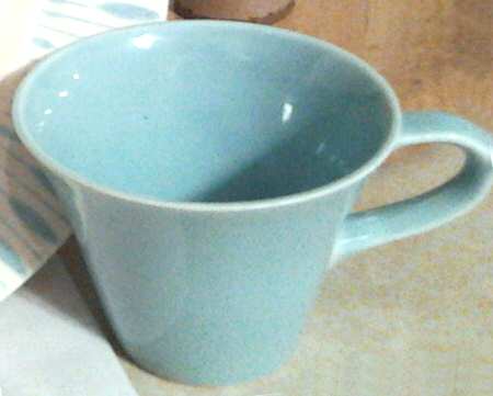 Fjord Turquoise Flat Cup