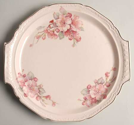 KNO1068 Handled Cake Plate