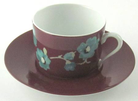 Bangalore Flat Demitasse Cup & Saucer Set