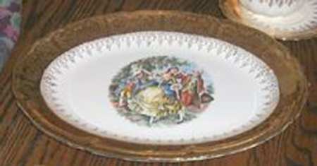 KNO1074 12" Oval Serving Platter