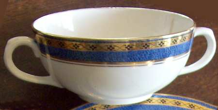 KEE14 Flat Cream Soup Bowl
