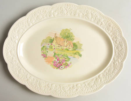 KNO1078 13" Oval Serving Platter