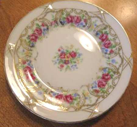 Beauty Rose Bread & Butter Plate