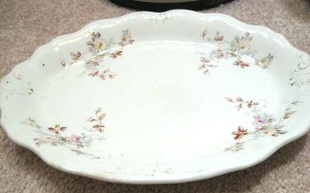 KTK189 14" Oval Serving Platter