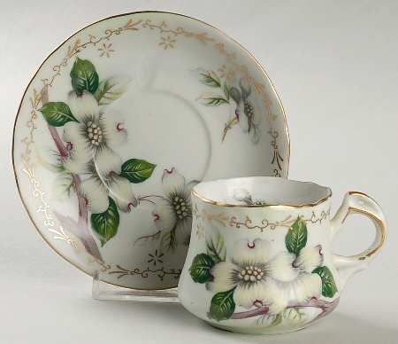 KPJ1 Flat Demitasse Cup & Saucer Set