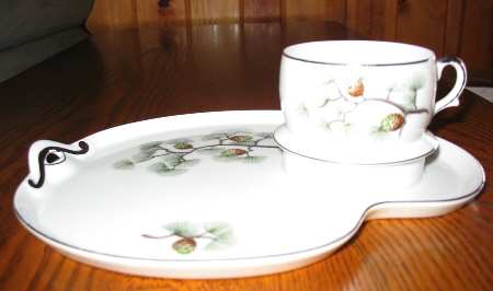KUT328 Snack Plate & Cup Set