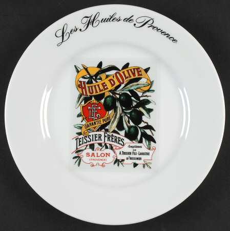 Les Huiles de Provence Salad/Dessert Plate