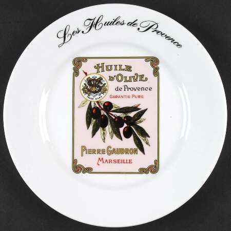 Les Huiles de Provence Salad/Dessert Plate