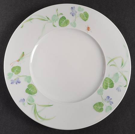 Fleur Estivales Salad/Dessert Plate by KPM