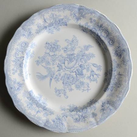 Asiatic Pheasants Blue by Keeling &amp; Co