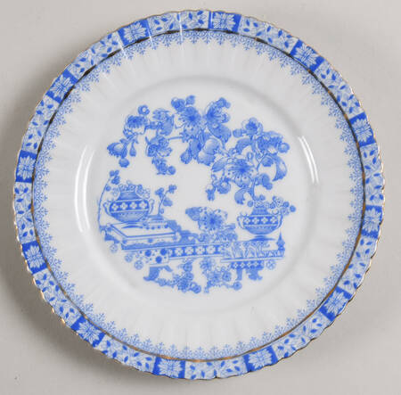 China Blau Salad Plate