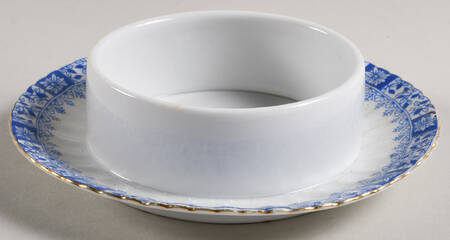 China Blau Round Butter No Lid